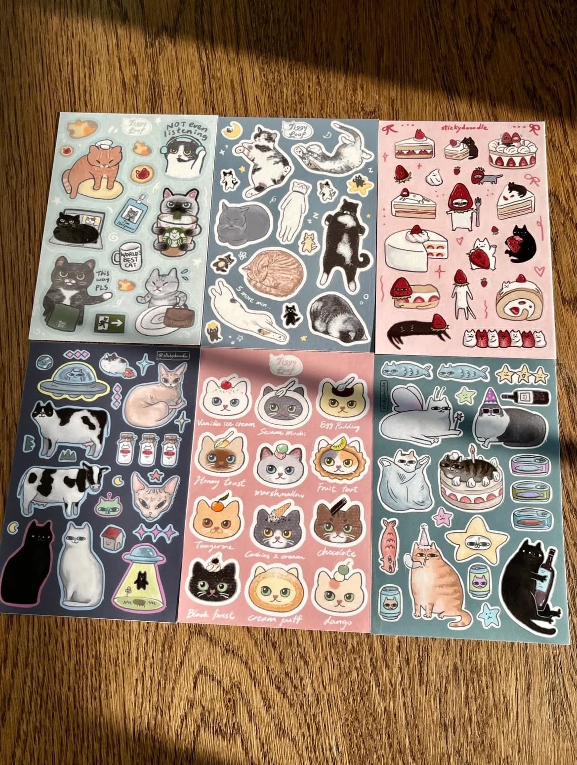 TiggyLoaf Sticker Sheets