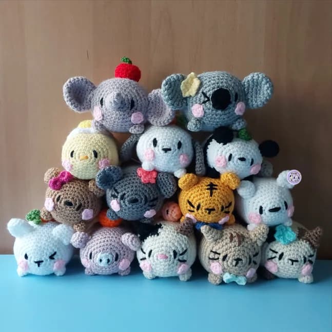Ani-Mantou Plushies