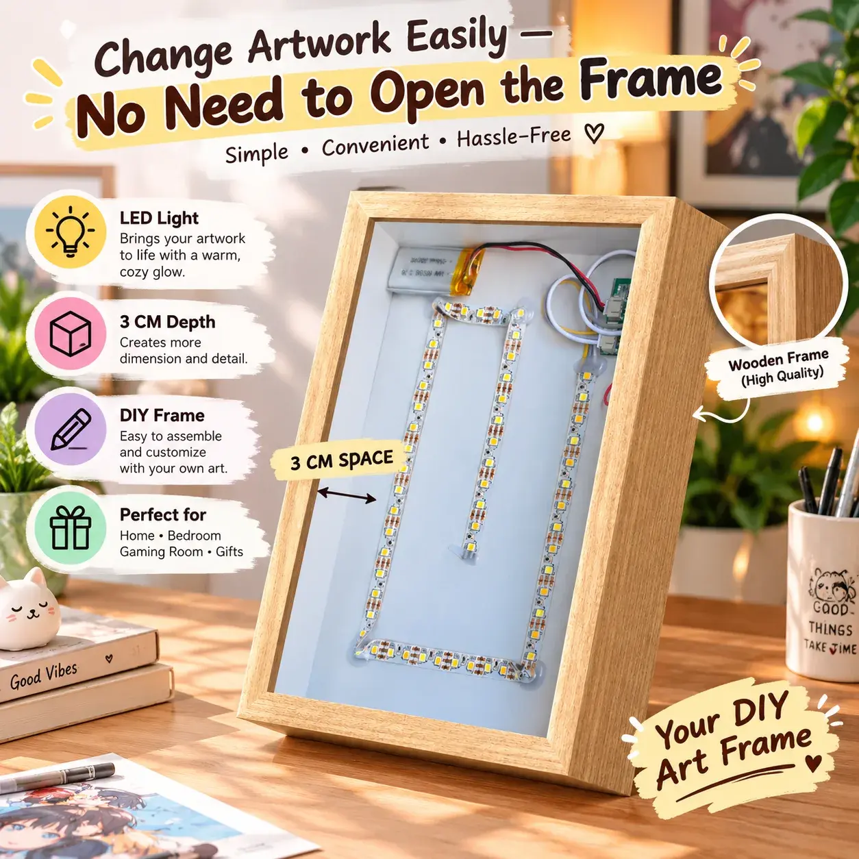 LED Photo frame