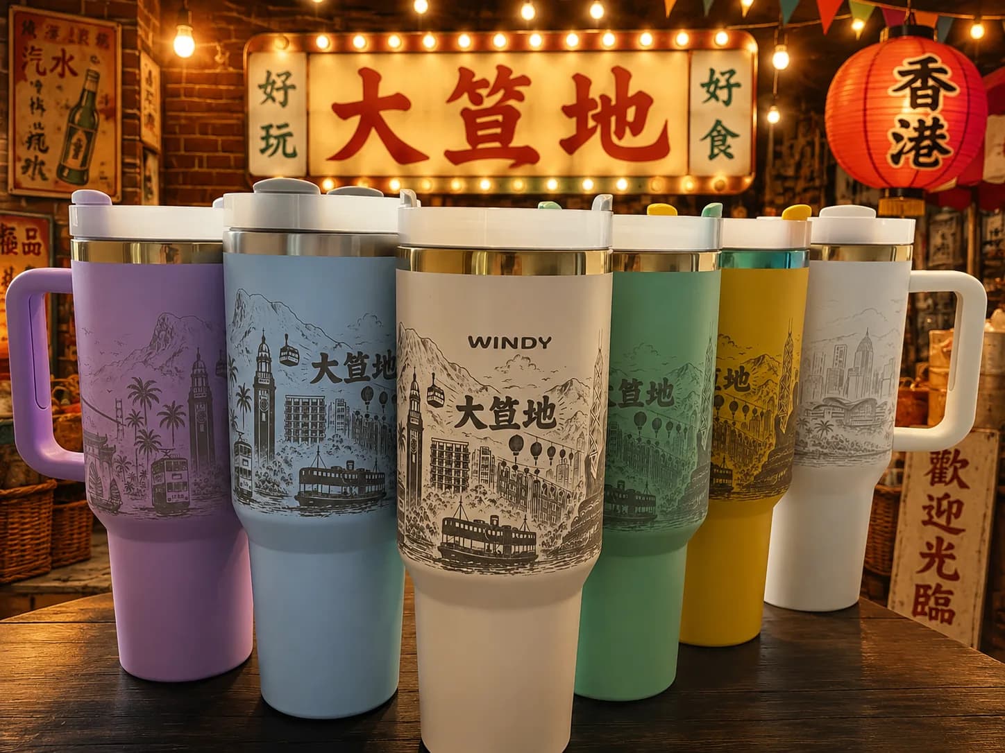 雷射雕刻保溫杯 (可客制)